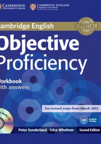 Okładka: Peter Sunderland - Objective Proficiency Workbook with answers