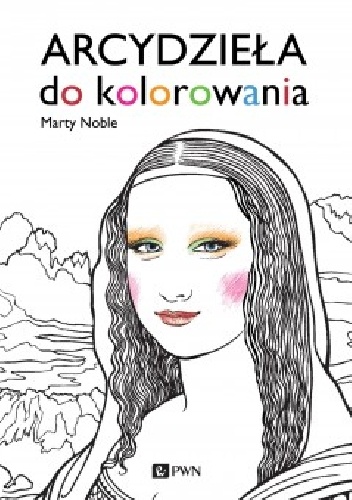 Okładka: Marty Noble - Arcydzieła do kolorowania