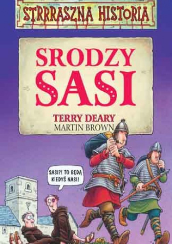 Okładka: Terry Deary - Srodzy Sasi