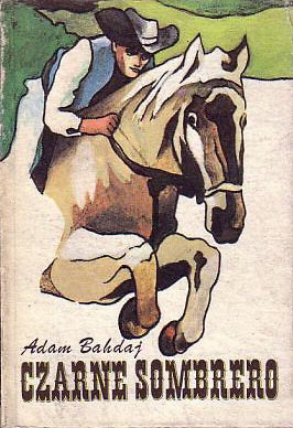 Okładka: Adam Bahdaj - Czarne sombrero