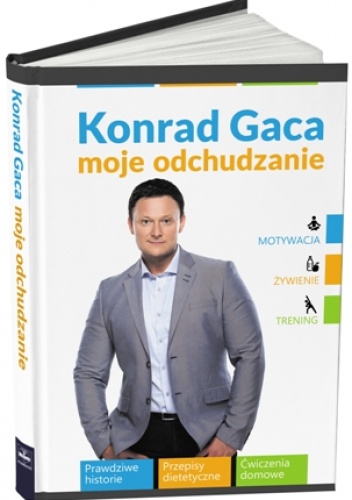Okładka: Konrad Gaca - Konrad Gaca moje odchudzanie