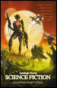 Okładka: Peter F. Hamilton - Antologia nowej science fiction