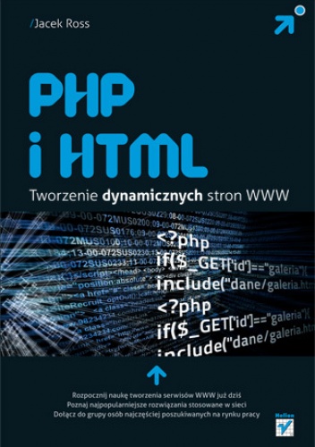 Okładka: Jacek Ross - PHP i HTML. Tworzenie dynamicznych stron WWW
