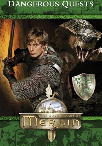Okładka: Jacqueline Rayner - Merlin: Dangerous Quests