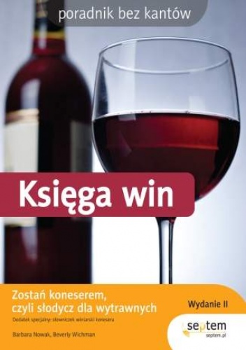 Okładka: Barbara Nowak - Księga win. Wydanie II