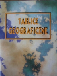 Okładka:  praca zbiorowa - Tablice geograficzne