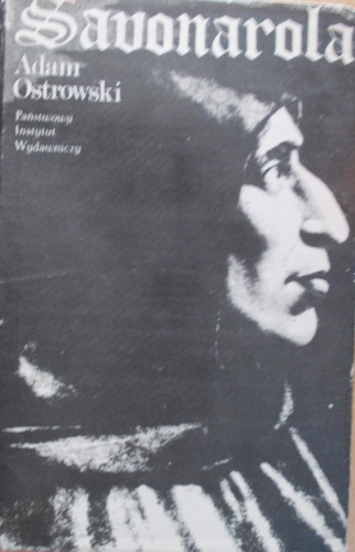 Okładka: Adam Ostrowski - Savonarola