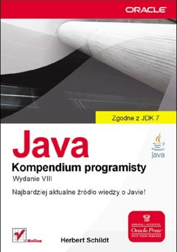 Okładka: Herbert Schildt - Java. Kompendium programisty. Wydanie VIII