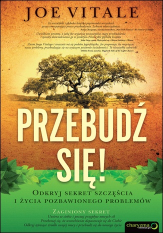 Okładka: Joe Vitale - Przebudź się! Odkryj sekret szczęścia i życia pozbawionego problemów.