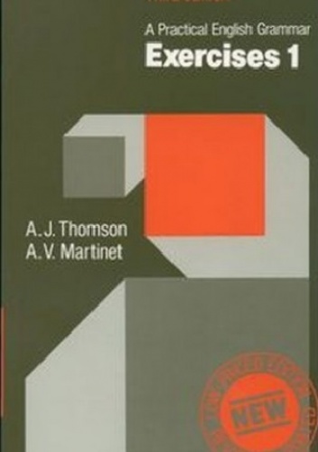 Okładka: Audrey Jean Thomson - A practical English grammar: Exercises 1
