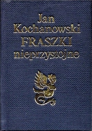 Okładka: Jan Kochanowski - Fraszki nieprzystojne