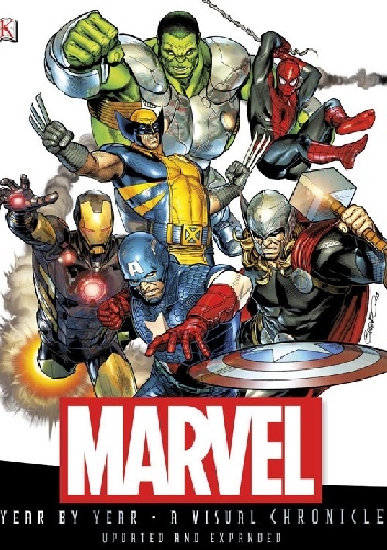Okładka:  - MARVEL Year by Year a Visual Chronicle. Updated and expanded.