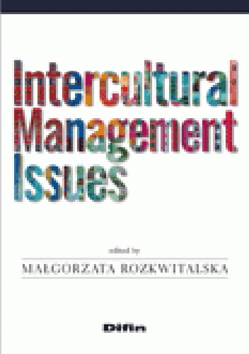 Okładka: Małgorzata Rozkwitalska - Intercultural management issues