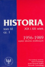 Okładka: A. Koseski - Historia XIX i XX wiek T.VI 1/2