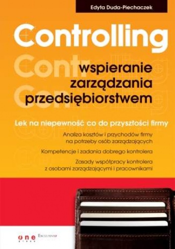 Okładka: Edyta Duda-Piechaczek - Controlling - wspieranie zarządzania przedsiębiorstwem