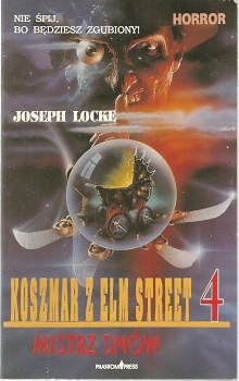Okładka: Joseph Locke - Koszmar z Elm Street 4. Mistrz snów
