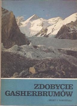 Okładka: Wanda Rutkiewicz - Zdobycie Gasherbrumów