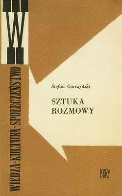 Okładka: Stefan Garczyński - Sztuka rozmowy