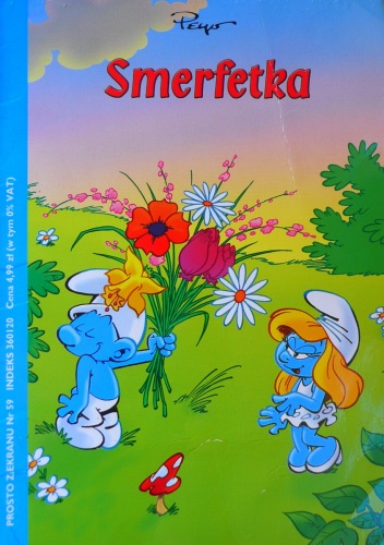 Okładka:  Peyo - Smerfetka