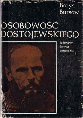 Okładka: Borys Bursow - Osobowość Dostojewskiego