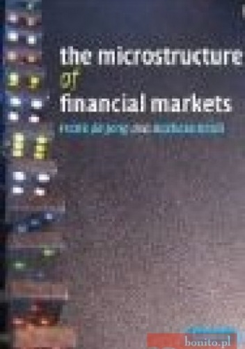 Okładka: F. de Jong - Microstructure of Financial Markets