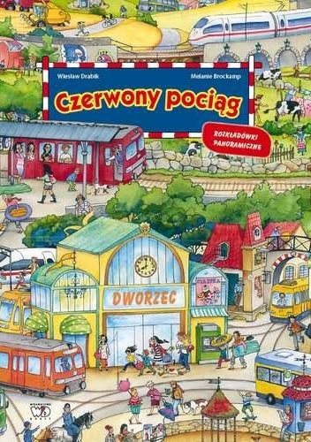 Okładka: Wiesław Drabik - Czerwony pociąg