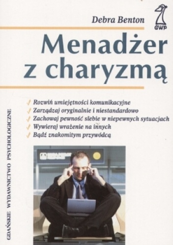 Okładka: Debra Benton - Menadżer z charyzmą