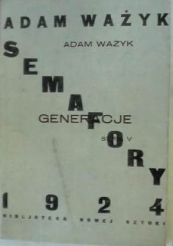 Okładka: Adam Ważyk - Pół wieku : wybór wierszy w 50-tą rocznicę
