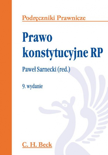 Okładka: Paweł Sarnecki - Prawo konstytucyjne RP