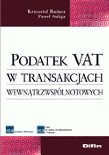 Okładka: Krzysztof Budasz - Podatek VAT w transakcjach wewnątrzwspólnotowych