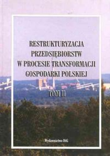 Okładka: Elżbieta Mączyńska - Restrukturyzacja przedsiębiorstw w procesie transformacji gospod
