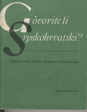 Okładka: Maria Krukowska - Govorite li srpskohrvatski?