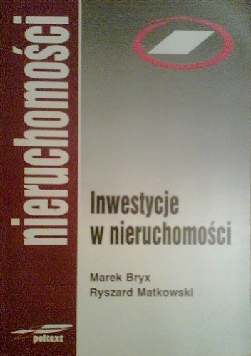 Okładka: Marek Bryx - Inwestycje w nieruchomości