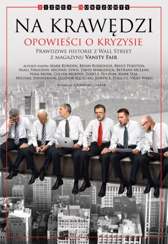 Okładka: Joseph E. Stiglitz - Na Krawędzi: Opowieści o Kryzysie