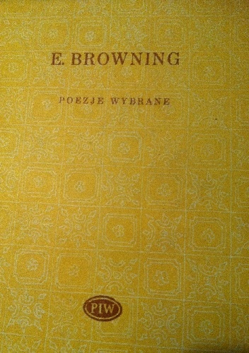 Okładka: Elizabeth Barrett Browning - Poezje wybrane