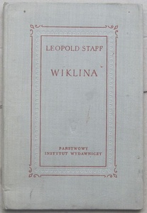 Okładka: Leopold Staff - Wiklina