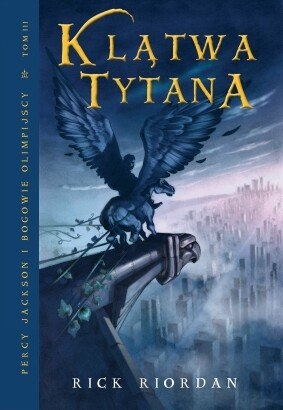 Okładka: Rick Riordan - Klątwa Tytana