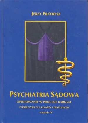 Okładka: Jerzy Przybysz - Psychiatria sądowa