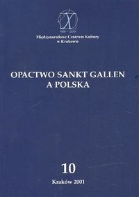 Okładka: Jerzy Wyrozumski - Opactwo Sankt Gallen a Polska
