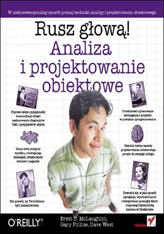 Okładka: Gary Pollice - Analiza i projektowanie obiektowe. Rusz głową!