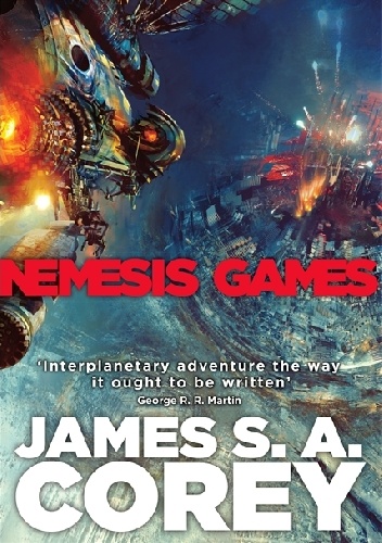 Okładka: James S. A. Corey - Nemesis Games