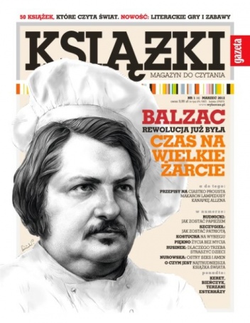 Okładka: Michał Rusinek - Książki. Magazyn do czytania, nr 4 / marzec 2012