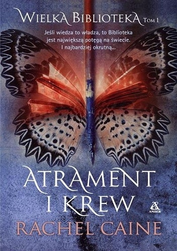 Okładka: Rachel Caine - Atrament i krew