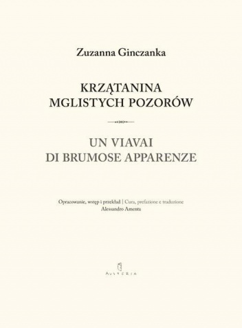 Okładka: Zuzanna Ginczanka - Krzątanina mglistych pozorów. Wiersze wybrane