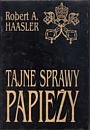 Okładka: Robert A. Haasler - Tajne sprawy papieży