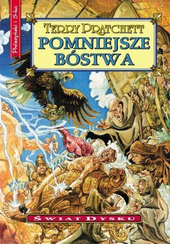 Okładka: Terry Pratchett - Pomniejsze bóstwa