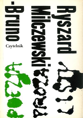 Okładka: Ryszard Milczewski-Bruno - Poezja