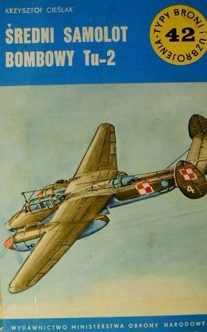 Okładka: Krzysztof Cieślak - Średni samolot bombowy Tu-2