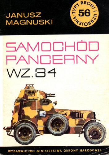 Okładka: Janusz Magnuski - Samochód pancerny wz. 34