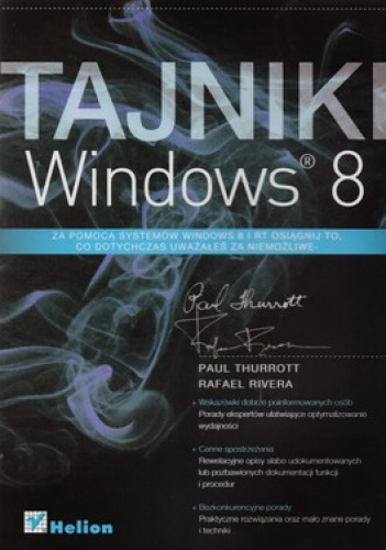 Okładka: Paul Thurrott - Tajniki Windows 8